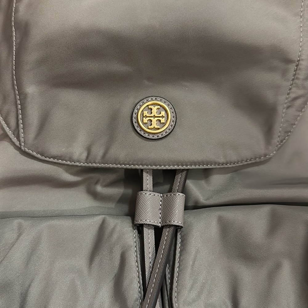 Tory Burch Nylon Flap Backpack - image 2